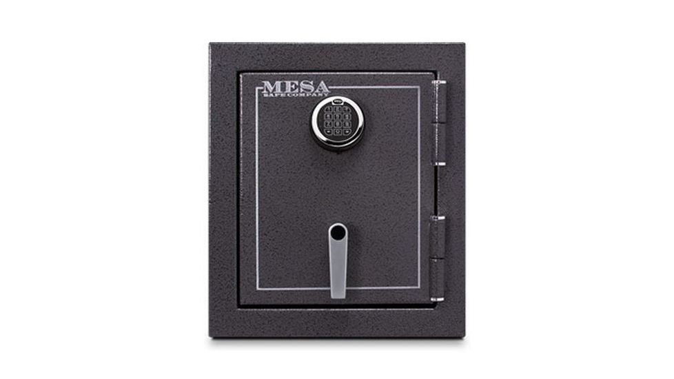 Mesa Safes Burglary and Fire Safe,1.7 cu ft,16.5x14.25x12.5in,Hammered Grey MBF1512C