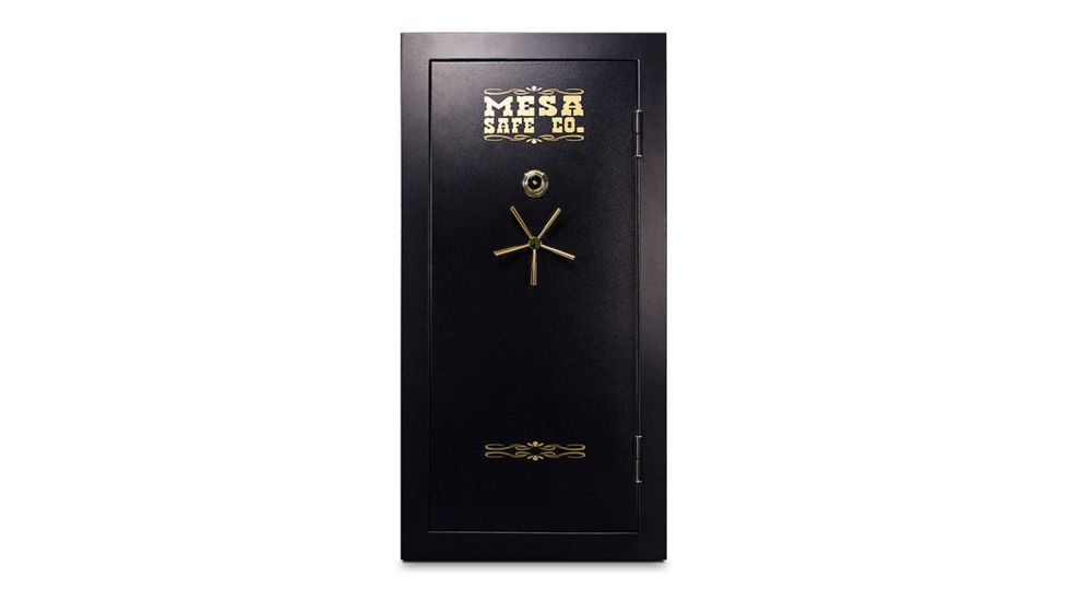 Mesa Safes Gun Safe,42 Gun Capacity,21.1 cu ft,67x32.25x16.875in,Combination Lock,Textured Black MBF7236C
