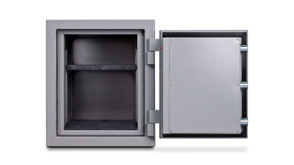 Mesa Safes High Security Burglary Fire Safe,1.3 cu ft,15.5x11.5x12.125in,Silver,Combination Lock MSC1916C