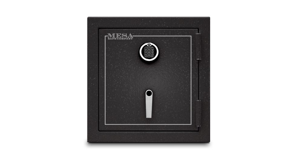 Mesa Safes Imperial Burglary &amp; 2 Hour Fire Safe, Hammered Grey, 22.5x22x22in - MBF2020E