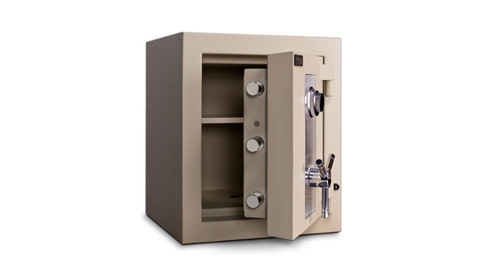 Mesa Safes TL-30 Commercial Grade Safe,1.8 cu ft,18x14x12in,Combination lock, Parchment MTLF1814