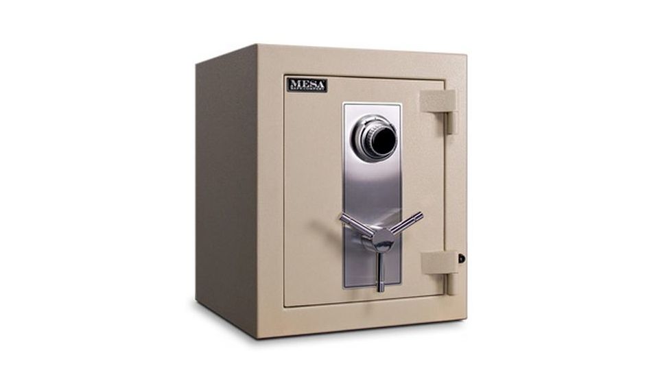 Mesa Safes TL-30 Commercial Grade Safe,1.8 cu ft,18x14x12in,Combination lock, Parchment MTLF1814