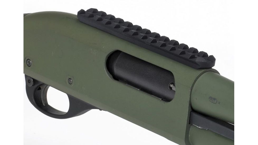Mesa Tactical Picatinny Rail for Remington, Black, 5in, 92370