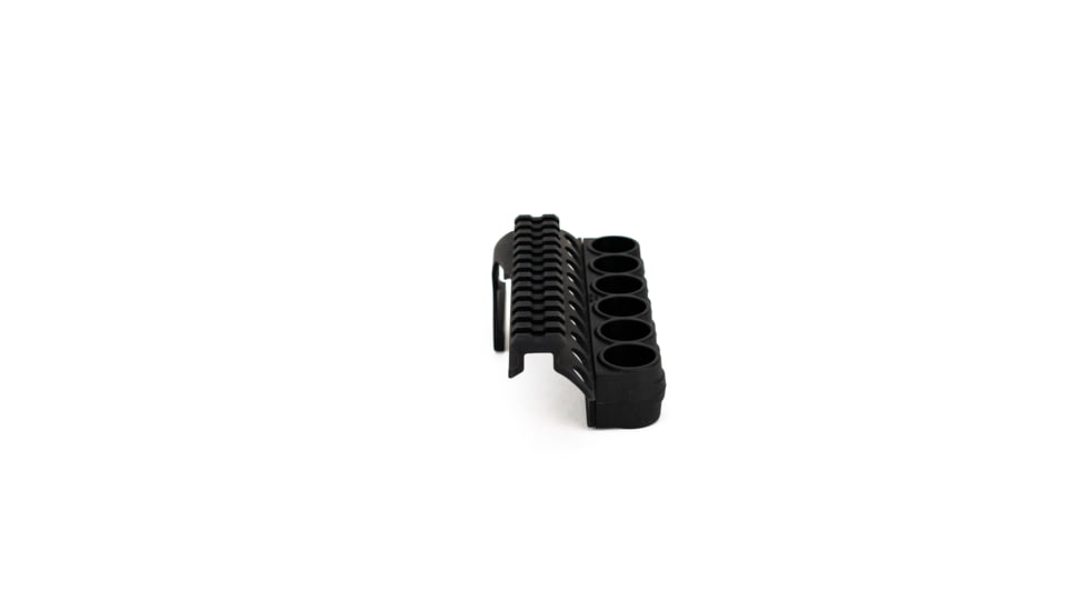 Mesa Tactical SureShell Polymer Carrier and Saddle Rail for Rem 870, 12-GA, Black, 6-Shell, 5in, 94830