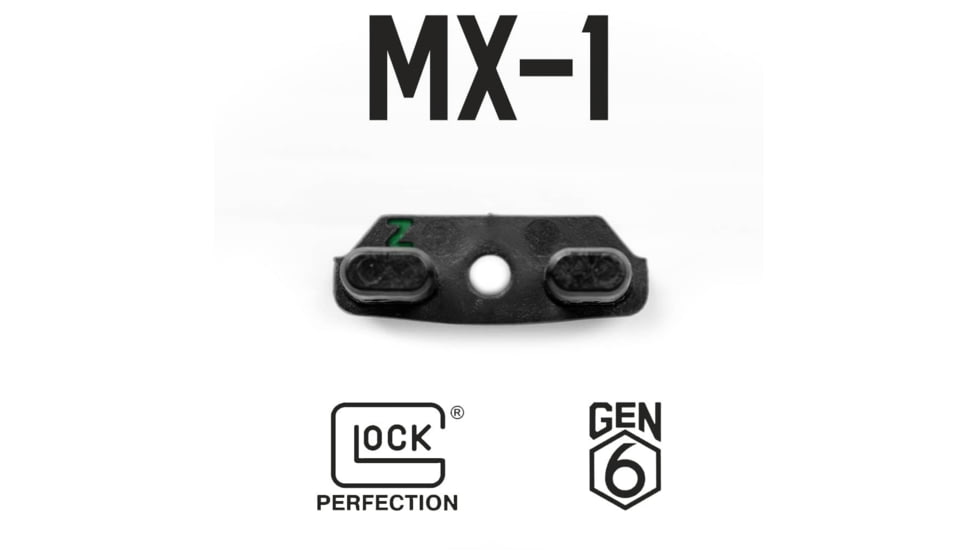 Meta Tactical MX-1 Glock 17 Gen 6, Glock 19 Gen 6, Glock 45 Gen 6 Beavertail Expansion, Black, 3x1x2, BT-MX1-1719-G6