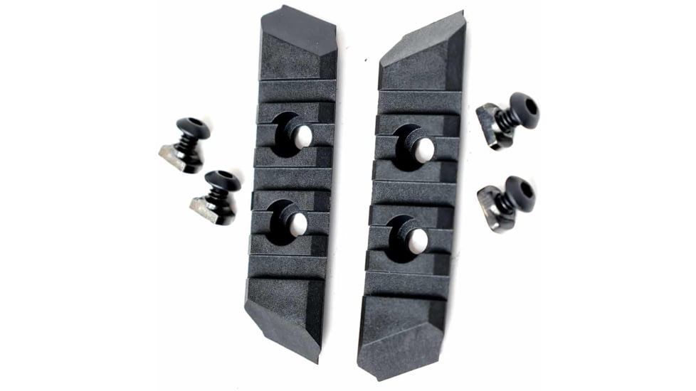 Meta Tactical Picatinny Side Accesory Rails w/M-LOK Hardware, Black, MTA-PSR