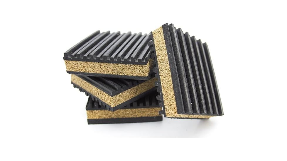 Mettler Toledo Vibration Isolation Pads Qty 6 3909800MT, Unit PK