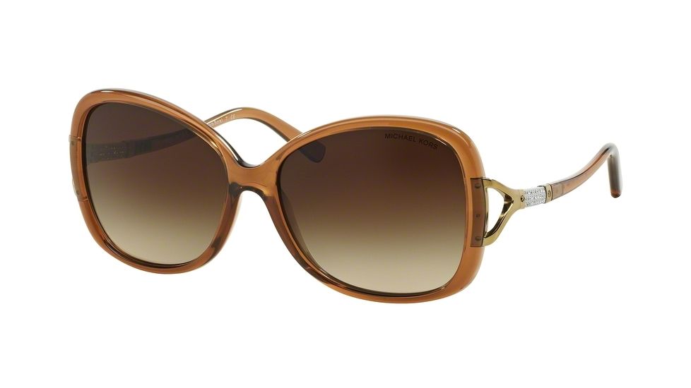 Michael Kors BORA BORA MK2010B Progressive Prescription Sunglasses MK2010B-301613-60 - Lens Diameter 60 mm, Frame Color Milky Brown