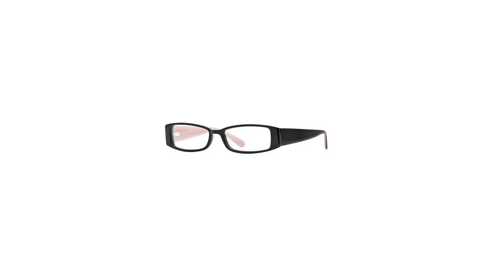 Michael Stars MS Crush SEMS CRUS00 Single Vision Prescription Eyewear - Girly Black SEMS CRUS005335 BK