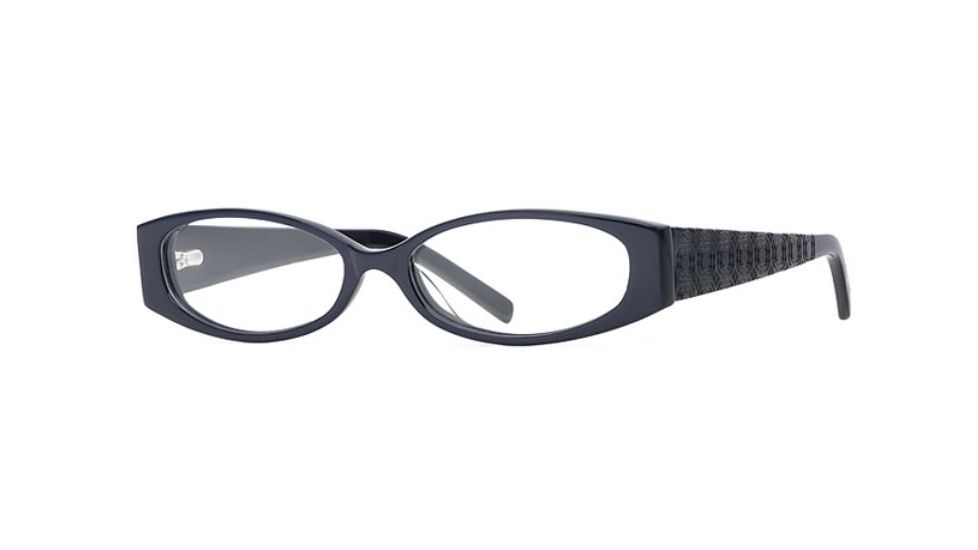 Michael Stars MS Inspire SEMS INSP00 Progressive Prescription Eyeglasses - Navy SEMS INSP005235 BL