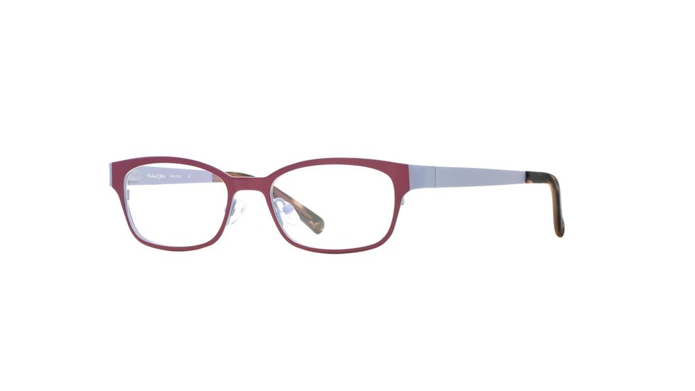 Michael Stars MS Melancholy SEMS MELA00 Progressive Prescription Eyeglasses - Purple Haze SEMS MELA005030 PU