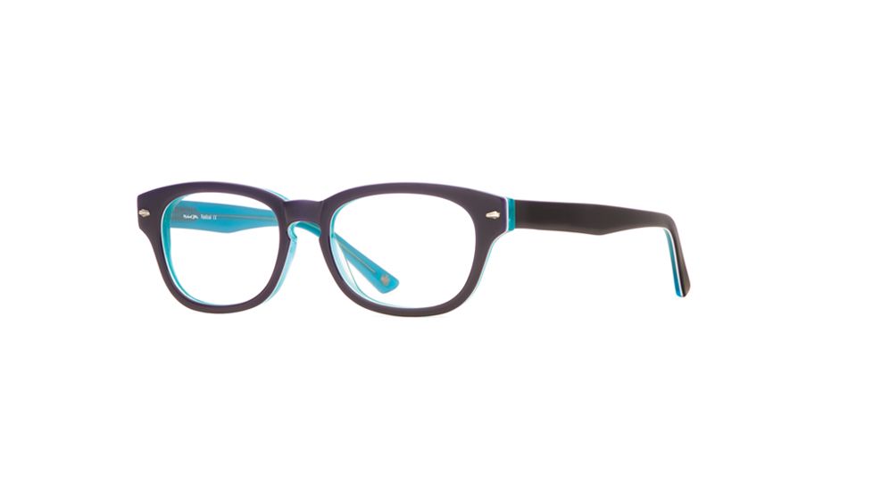 Michael Stars MS Radical SEMS RADC00 Single Vision Prescription Eyeglasses - Lagoon SEMS RADC005240 BL