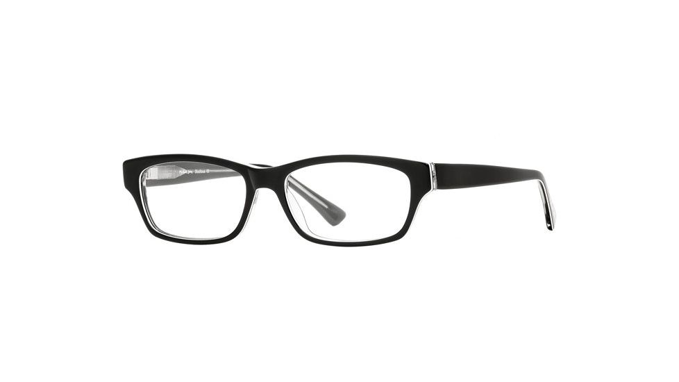 Michael Stars MS Studious SEMS STUD00 Bifocal Prescription Eyeglasses - Black Lucite SEMS STUD005240 BK