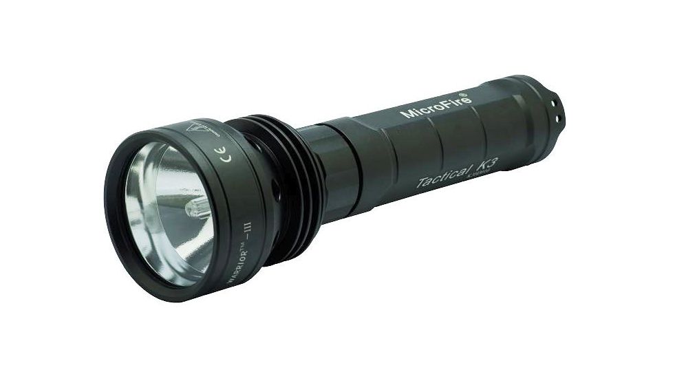 Microfire Warrior III K3500R 35W/3500 Recharg Flashlight MK3500R