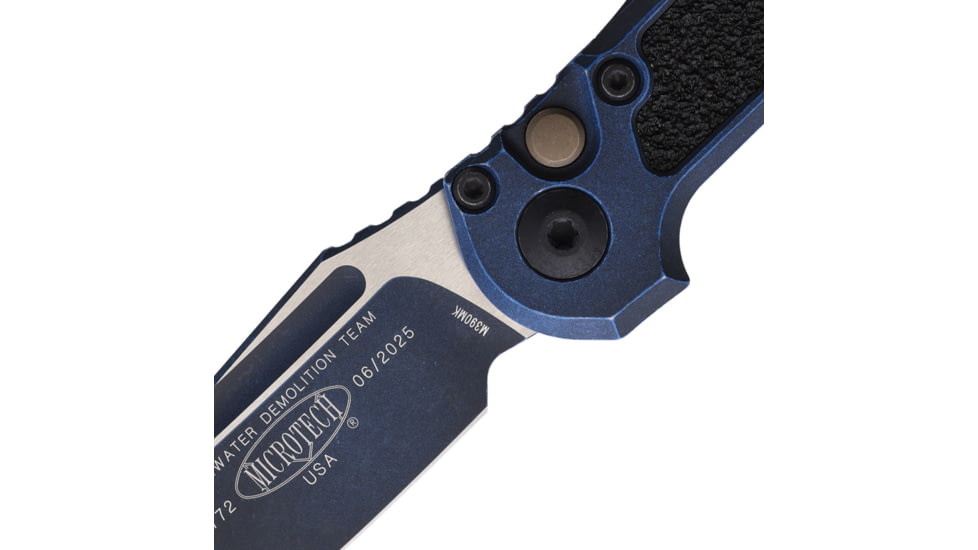 Microtech Auto LUDT Button Lock GenIII, MCT11361WBL