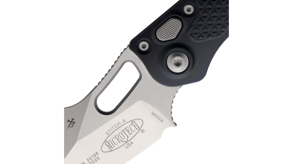 Microtech Auto Stitch S/E Button Lock, MCT1694
