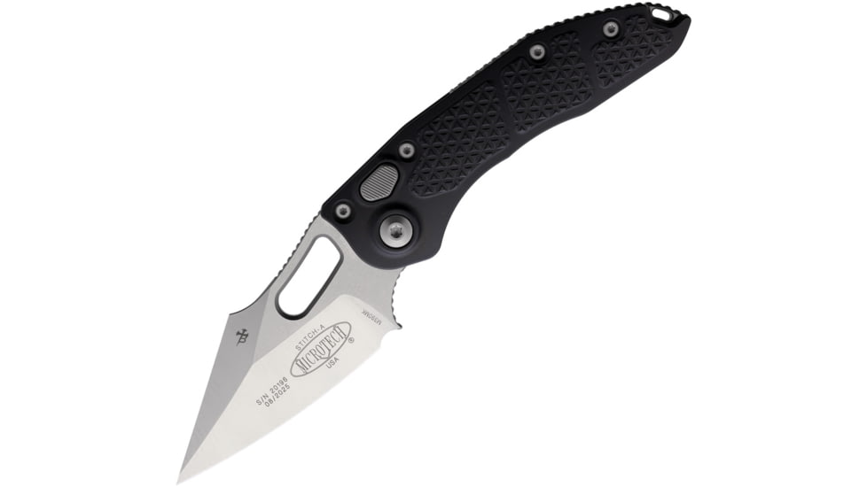 Microtech Auto Stitch S/E Button Lock, MCT1694