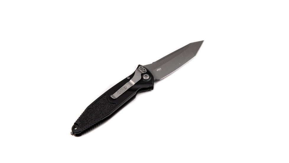 Microtech Socom Elite T/E-Auto Apocalyptic Standard 4.05in Automatic Folding Knife, Automatic Folder, 161A-10AP
