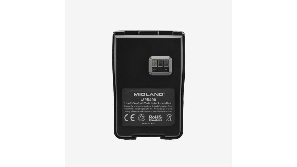 Midland BizTalkR Replacement Battery for MB400 - MRB400, MRB400