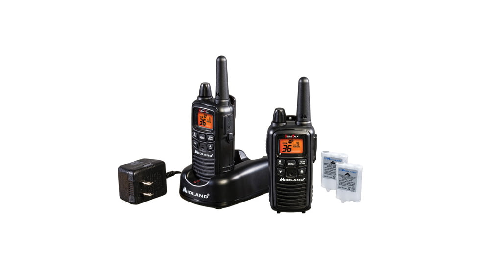 Midland Radio 30 Mile 36 Chl Two-Way Radio, Batteries and Charger, LXT600VP3