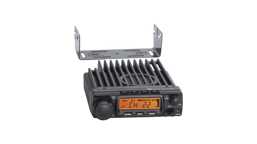 Midland Radio 40 Watt Micro Mobile GMRS Radio, Black, MXT400