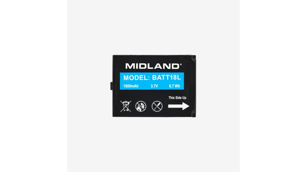 Midland Radio BizTalkR Li-ion Battery Pack - BATT18L, BATT18L
