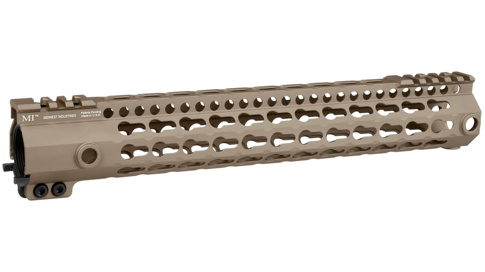 Midwest Industries 12in G3 Lightweight KeyMod, Flat Dark Earth, MI-G3KL12-FDE