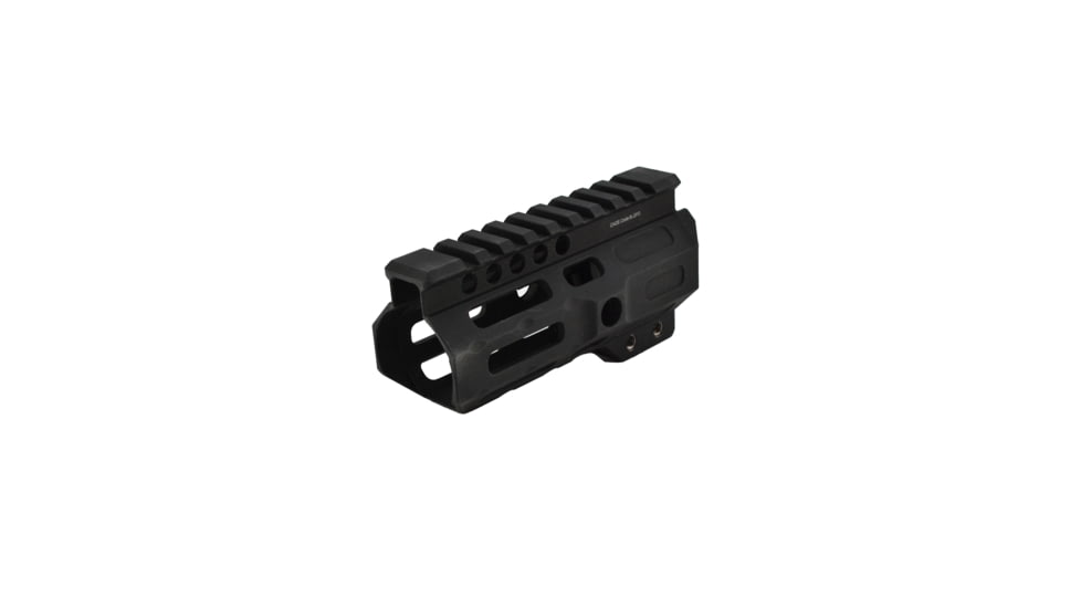 Midwest Industries 4.5in Combat Rail M-Lok Handguard, Black, MI-CRM4.5