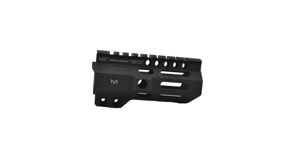 Midwest Industries 4.5in Combat Rail M-Lok Handguard, Black, MI-CRM4.5