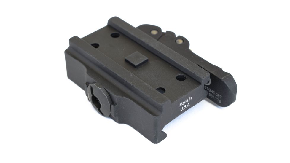 Midwest Industries Aimpoint T-1 Low QD Mount, Black, MI-QDT1-L