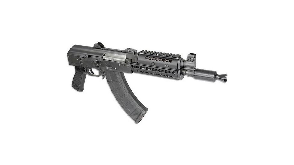 Midwest Industries AK-47/74 SS Yugo Krink KeyMod Hand Guards, Black, MI-AK-SS-Y92K