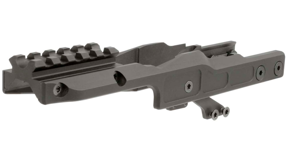 Midwest Industries AK Alpha Series Railed Dot Mount, Black, MI-AK-ALPHA-RDM