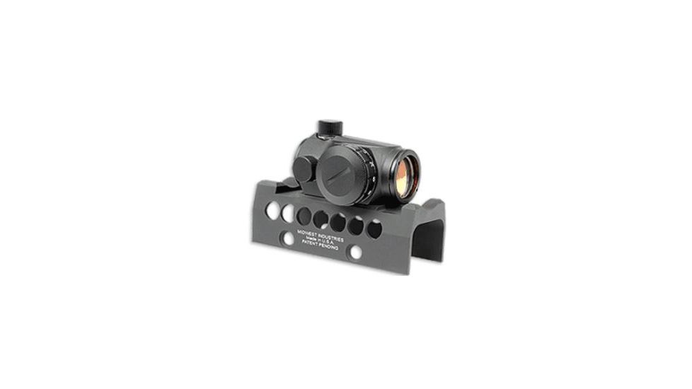 Midwest Industries AK47 / 74 SS W/ Primary Arms Top Cover, Black, MI-AK-M-T1/VS
