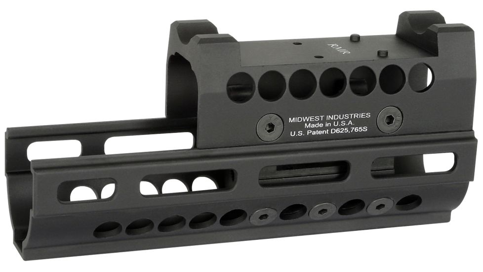 Midwest Industries AK47 / 74 SS W/ Trijicon RMR Top Cover, Black, MI-AK-M-RMR