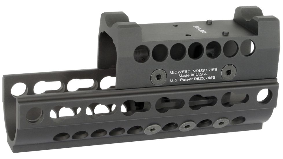 Midwest Industries AK47 / 74 SS W/ Trijicon RMR Top Cover, Black, MI-AKSS-K-RMR