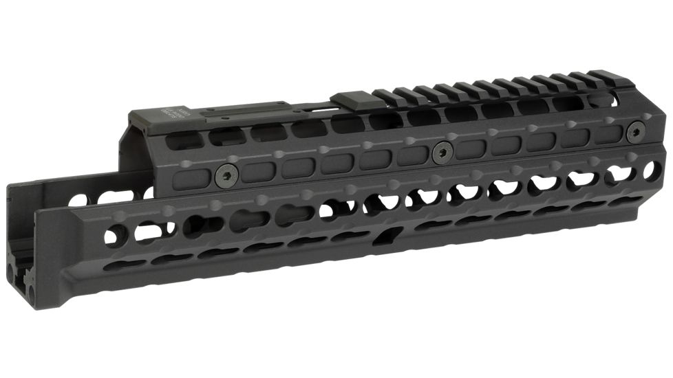 Midwest Industries AKXG2 Extended Universal KeyMod Model-MRO Top, Black, MI-AKXG2-UKMRO