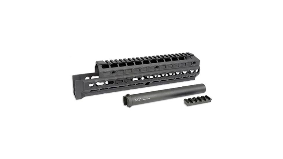 Midwest Industries AKXG2 Extended Universal KeyMod Model-Rail Top, Black, MI-AKXG2-UK