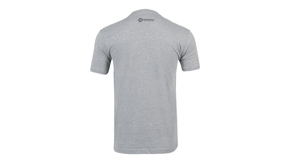 Midwest Industries AR Coordinate T-Shirt, Dark Heather Grey, Large, MI-TEE-ARCOORD-LARGE