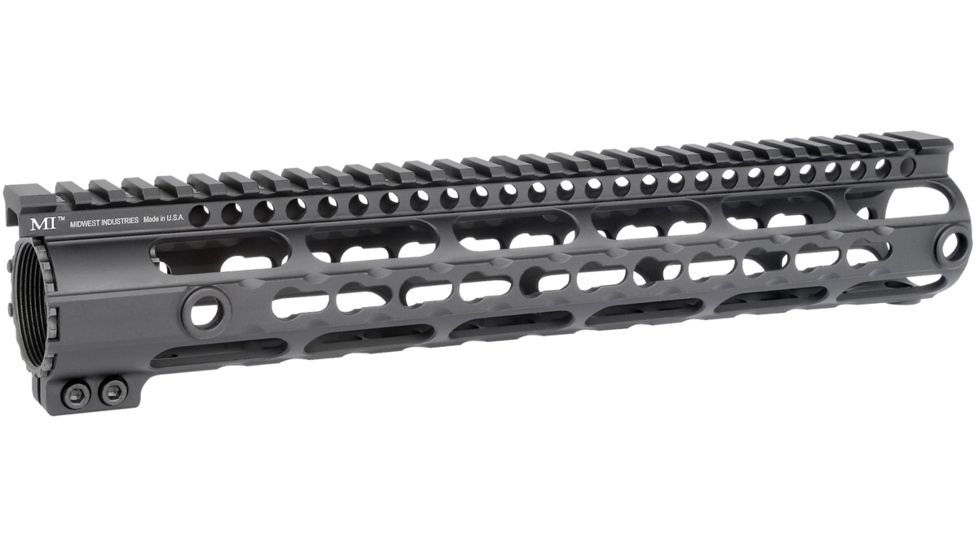 Midwest Industries Handguard Ss KeyMod Dpms 1-pc 12 Inch Dpms Low A3 Upper