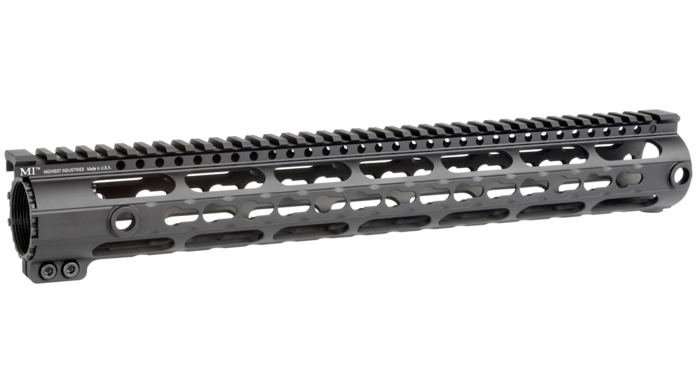 Midwest Industries Handguard Ss KeyMod Dpms 1-pc 15 Inch Dpms Low A3 Upper