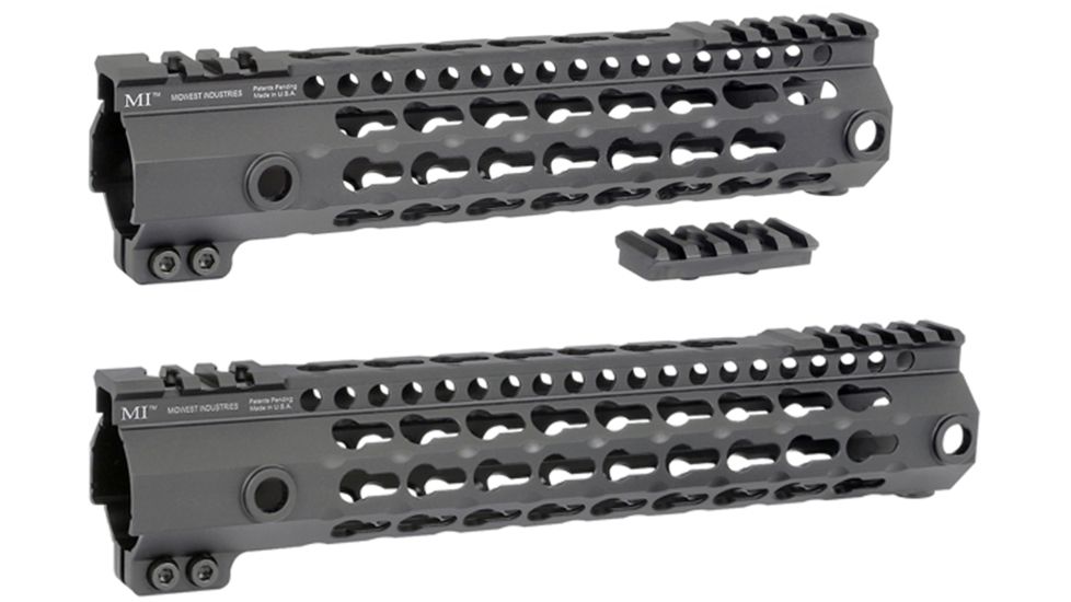 Midwest Industries G3 Lightweight KL-Series One Piece Free Float Handguard, KeyMod