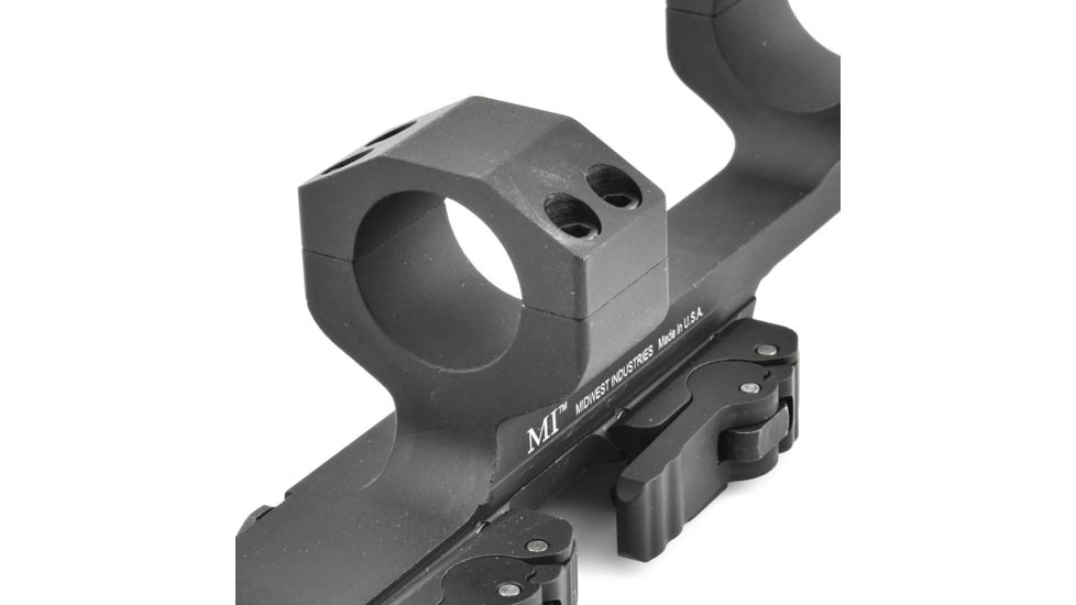 Midwest Industries Mi Qd Optic Mount 1'' Scope 1.5'' Offset Black