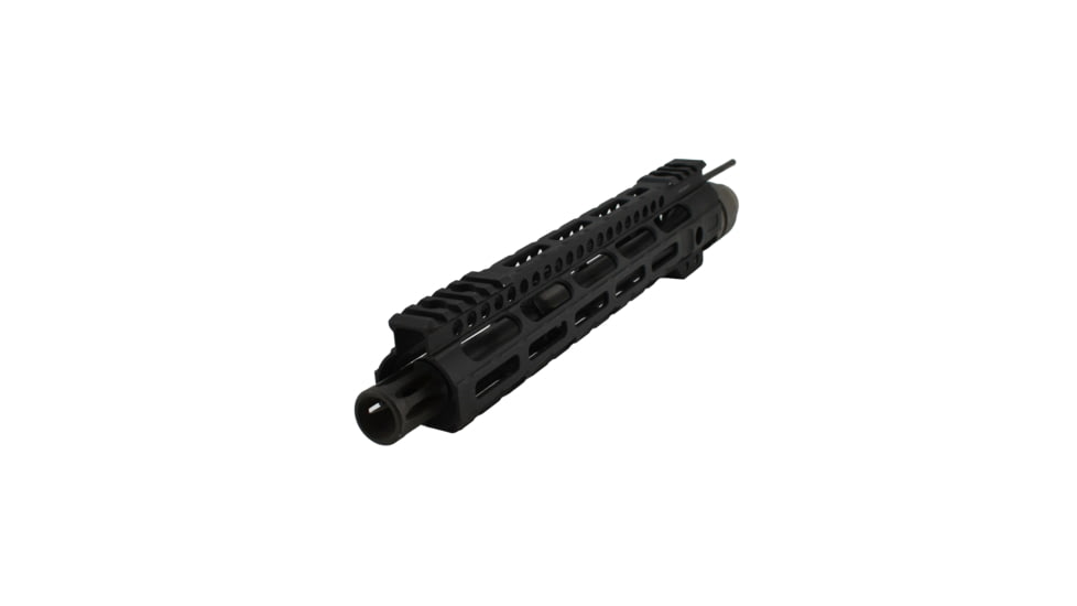 Midwest Industries MI Ultra Lightweight Titanium One Piece Free Float Handguard, M-LOK compatible, Black, 10.5in, MI-ULW10.5