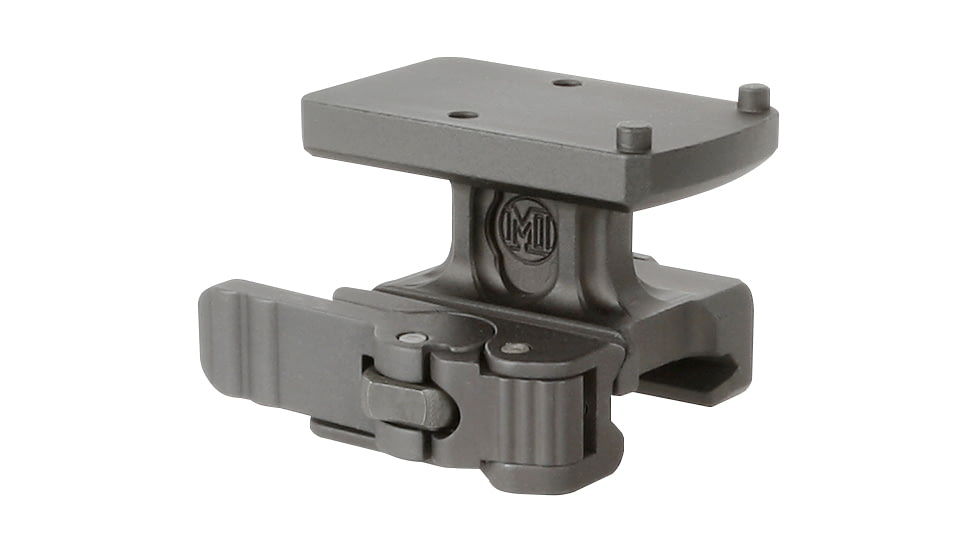 Midwest Industries MK2 QD RMR Mount - 1/3 Cowitness, Black, MI-MK2-QDRMR1/3