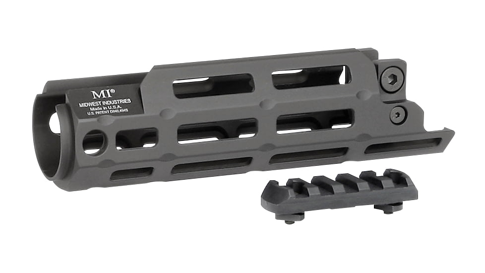 Midwest Industries MP5 Clones Mil-Spec Top Rail Handguard, M-Lok Compatible, Black, MWMI-MP5M