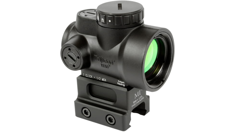 Midwest Industries MRO Red Dot Optic Mount, Lower 1/3, Black, MI-MRO-1/3