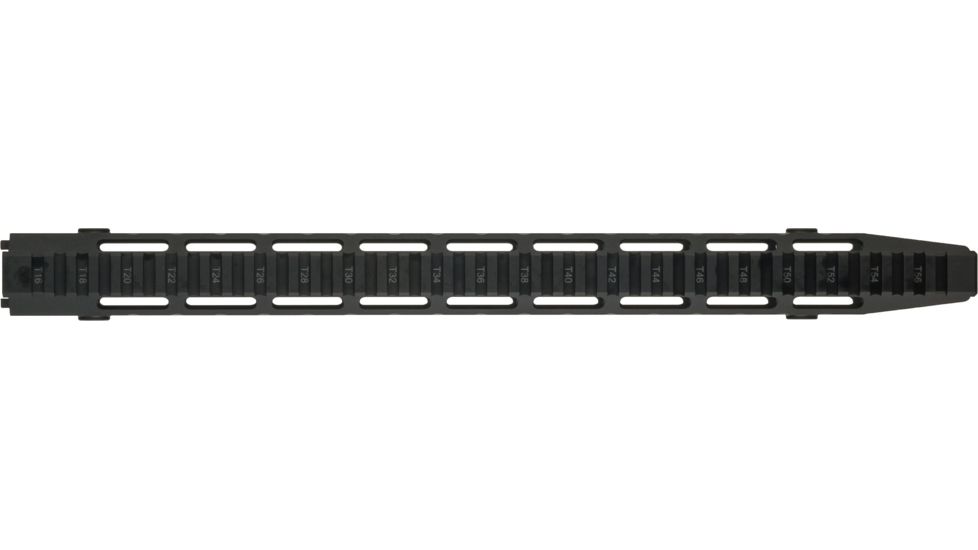 Midwest Industries One Piece Free Floating AR Rifles Extended 17.5 Inch Rail, M-LOK Compatible, Black, MWMI-G3M17XR