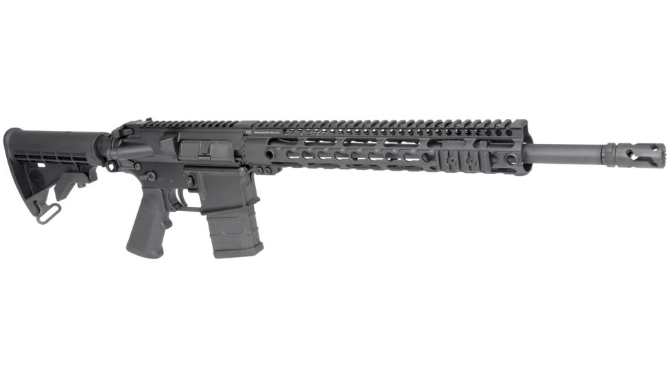 Midwest Industries SSK-KeyMod Series One Piece Free Float Handguard 10.5 Inch Black MI-SSK10