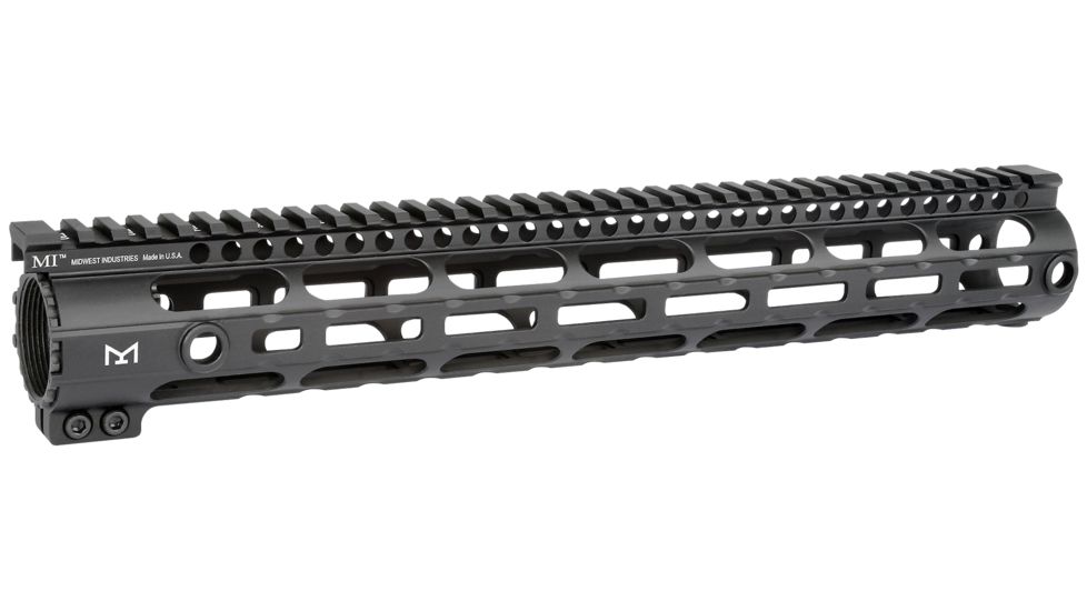 Midwest Industries SSM M-Lok Series One Piece Free Float Handguard 15 Inch Black MI-SSM15