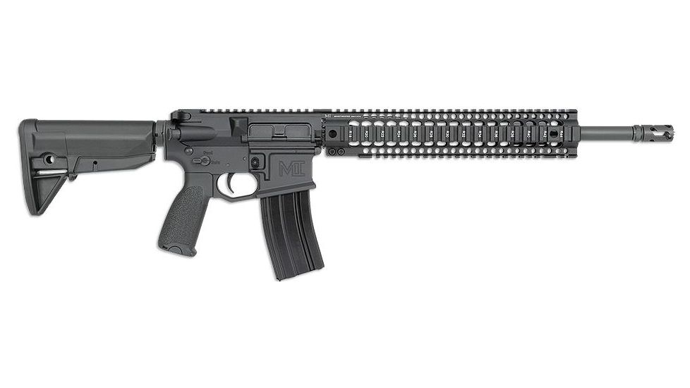 Midwest Industries T-Series 12in Handguard, Black, *MI-16MFT12